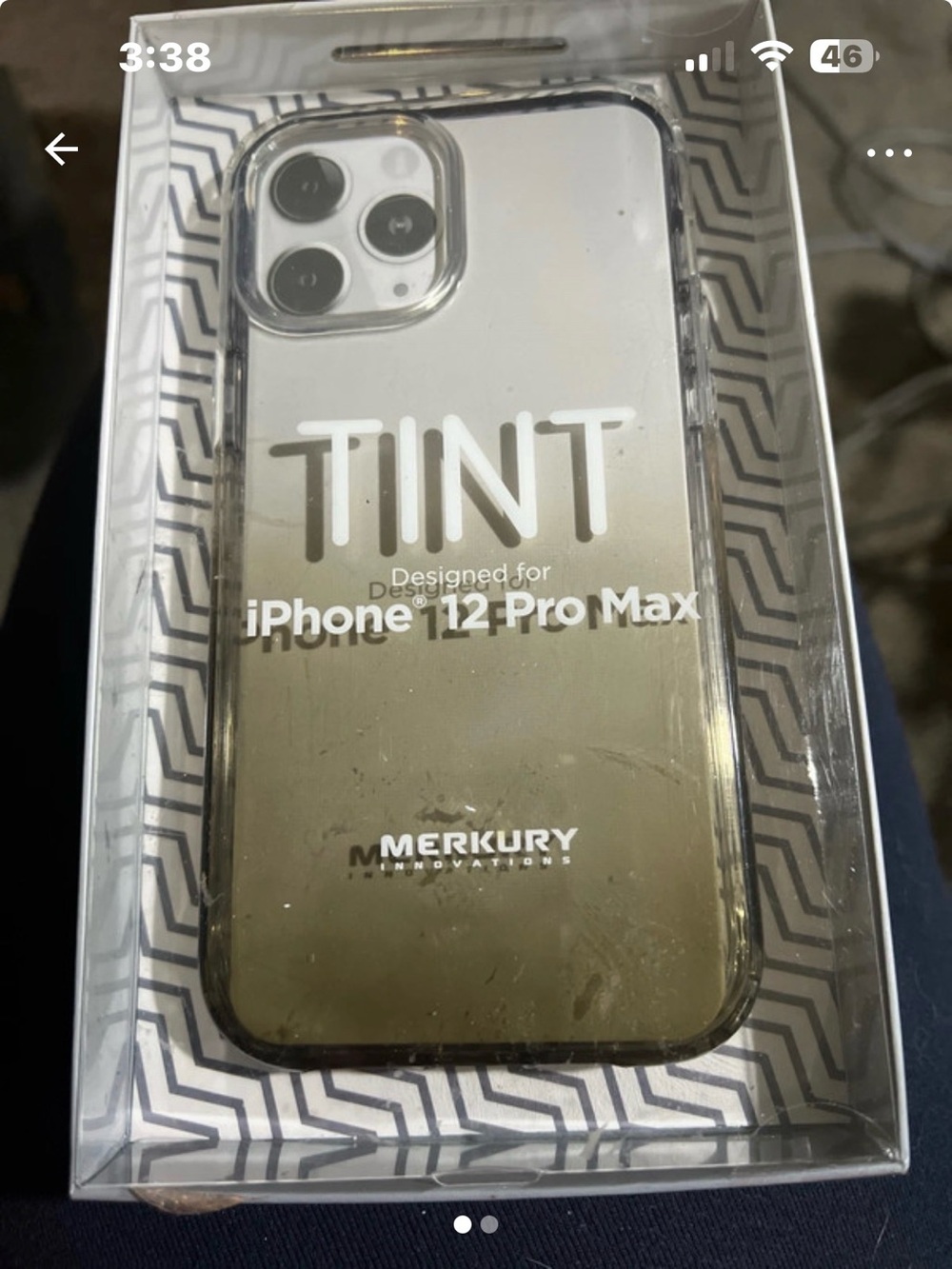 Tint Protective Case for iPhone 12 Pro Max — Metallic Gold